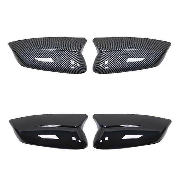 Sidespeildeksel Bakspeilskall for EV6 2022 2023 Biltilbehør Bright Black