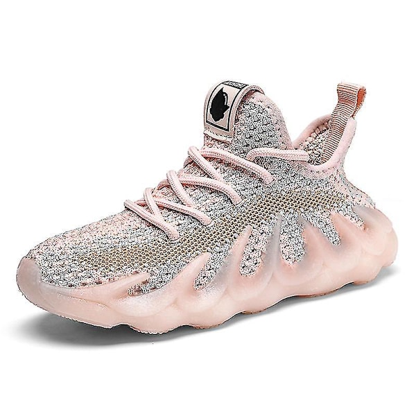 Åndbare Løbesko til Børn - Mode Sneakers Pink