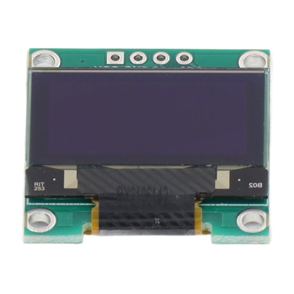 【NX】0,96 tommer skærm I2C-interface Organisk LED-modul med 4-bens header