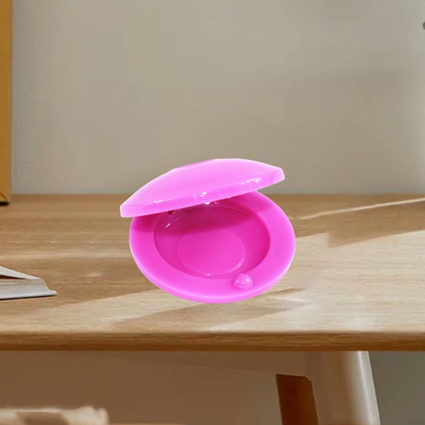 Børne Finger Kastanjetter Plast Kastanjetter Musikinstrument Rytme Pædagogisk Legetøj til Børn Rosa
