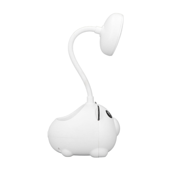 Barnläslampa Pandastil Bas Flexibel Svanhals USB Laddning 600mAh LED-bordslampa för Family Study Office