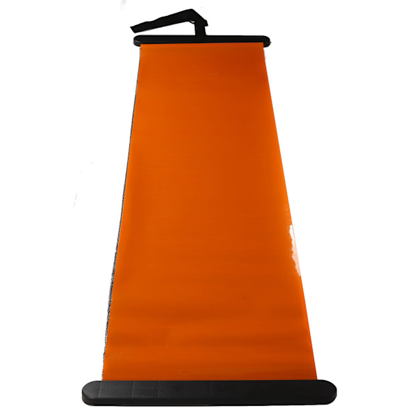 Jooga Fitness Liukumatto Loppupysäkillä Monitoiminen Hiljainen Urheiluliukumatto Kehon Muotoiluun Oranssi