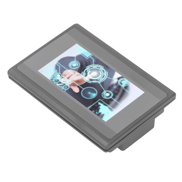 4,3 tommer HMI PLC touchskærm Transistor Output Switch Tæller 12 ind 8 ud til FX3U 20 40 48MRT DC24V 1A