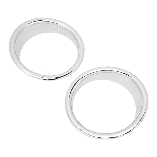 Støtfanger Tåkelys Trim Ramme Glanset Plating Overflate Front Kjørelys Hjørne Endekapsel Ring Erstatning for Hummer H2