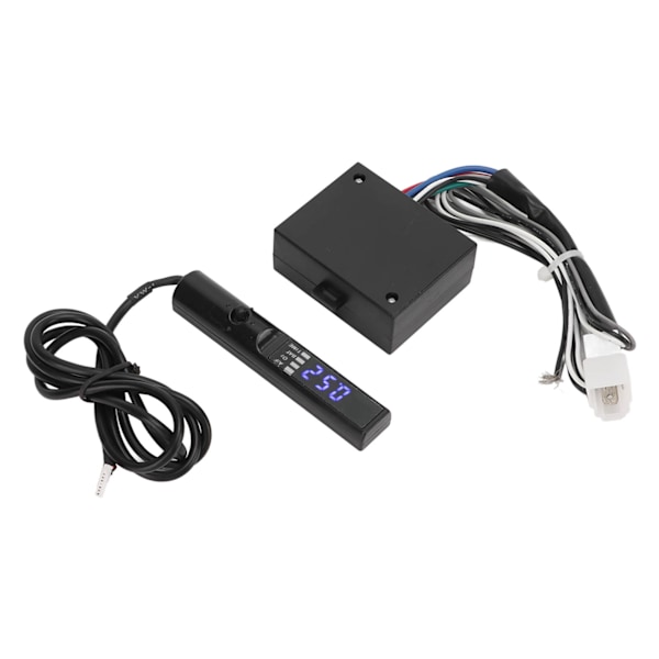 Auto Turbo Timer 12V Flameout Delay Motorstarttimer med LED digitalt display for bil blått lys