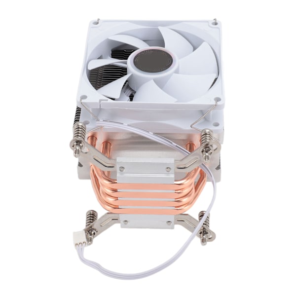 CPU kylfläkt 3.54in 4 värmerör 3pin 12VDC 2000RPM Hydraullager CPU luftkylare för moderkort med bakplatta