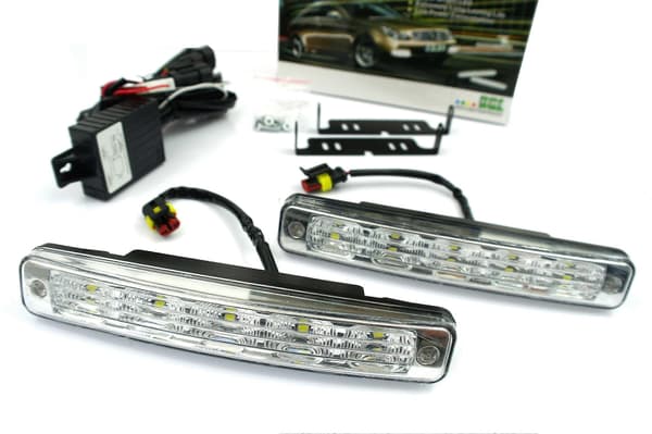 LED-kørelys 19 cm superkraftig 190 mm 6000 K