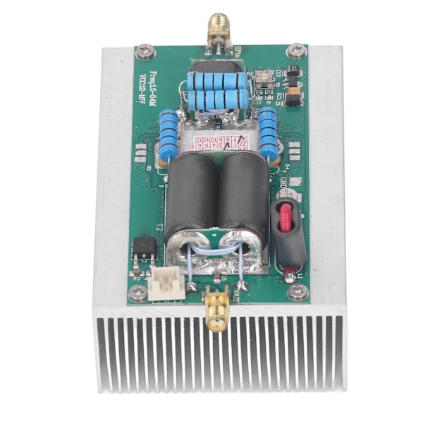 Kortvågseffektförstärkare 30W HF RF linjär förstärkare för Ham Radio SMA honkontakt DC12‑16V 1,5‑54MHz