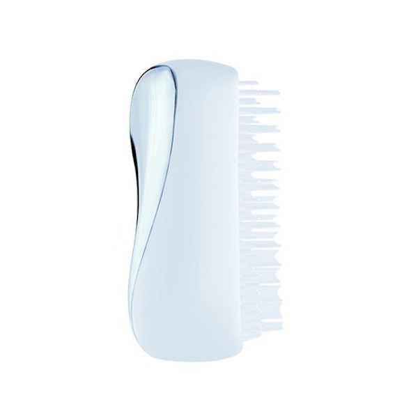 Compact Styler Hårborste Bärbar Hög Elasticitet Detangling Hårborste för Frisör Kvinnor Safirblå