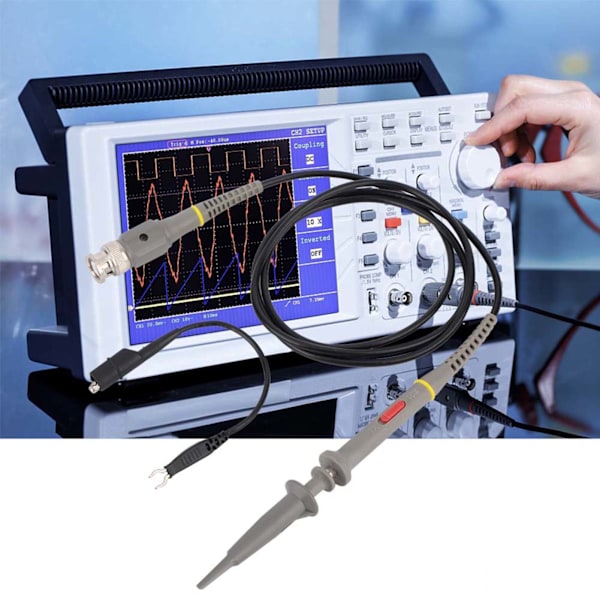 LA05110 100MHz PVC-teststikledningssæt Oscilloskop Sondes Tilbehør