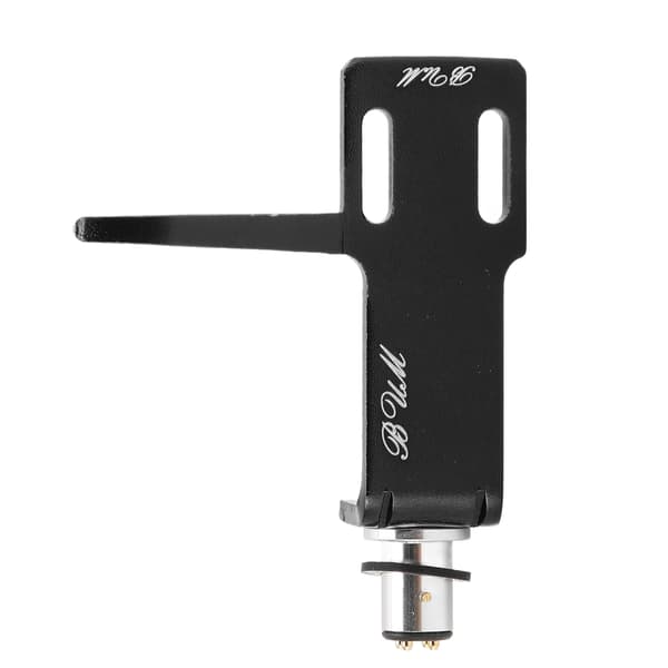 Fonograf pladespiller Headshell aluminiumlegering Headshell patronholder kompatibel med pladespiller sort