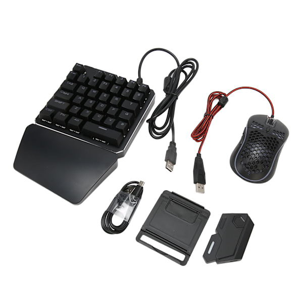 Tastatur Mus Konverterersett for Mix Se Konverter K9 Mekanisk Tastatur GM86 Mus og Stativ for Android for IOS