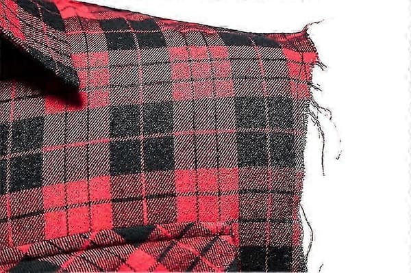 Herreskjorte med trykknapper, ermeløs og prikkete lomme – Yvan Red 2XL