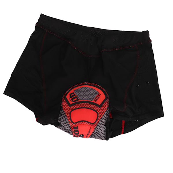 Cykelunderkläder Andas stötsäkra 5D vadderade cykelshorts Snabbtorkande för utomhuscykling Svart BL151 2XL