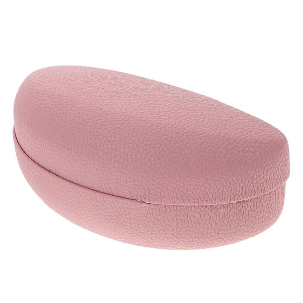Hard Case Compatible with Extra Large Glasses with Easy Clean Surface Pink Pink 16.00X8.00X7.00CM