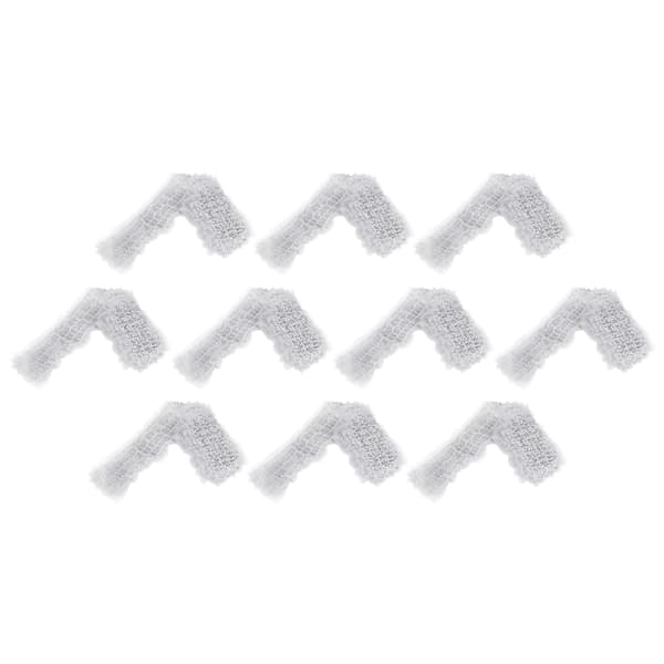 Blondekant DIY Kantebånd Klesstilbehør for Søm Dekorering Lapping 10 Yards 60mm Grå‑S10