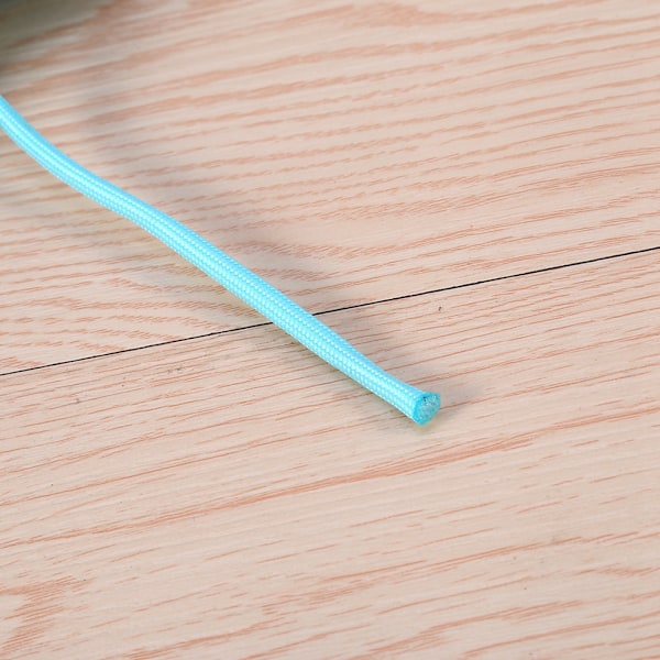 Erittäin vahva 9-säikeinen laskuvarjonaru rannekoru Shine Paracord 550 Luminous 25FT DIY Paracord-köysi