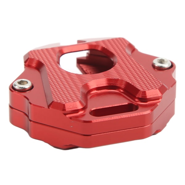Motorcykelnyckelhölje CNC Metall Solid Snygg Perfekt Passform Ersättning för CB650R CBR650R 2020+ (Röd)