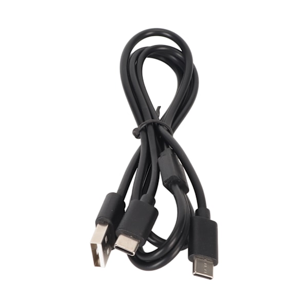 Dobbelthodet Ladeledning Profesjonell Effektiv 2 i 1 USB-C Ladeledning for PS VR2 for PS5 2,8 fot