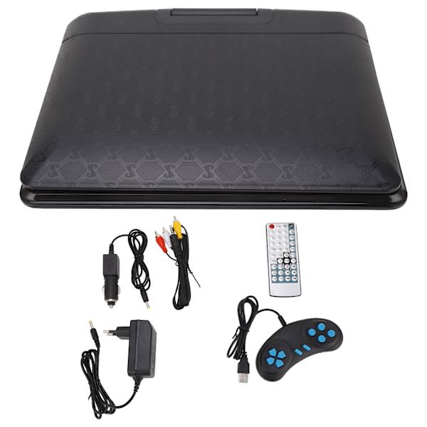 1080P Kannettava DVD-soitin 7 tuuman HD-kääntyvä näyttö tukee USB-muistikorttia Auton MP5-videosoitin EU-pistoke 110‑240V