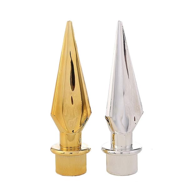 Abs/Aluminium Flagspyd Finial Top Konferencesal Flagstangspids Til Hoved - JA Silver Plastic head