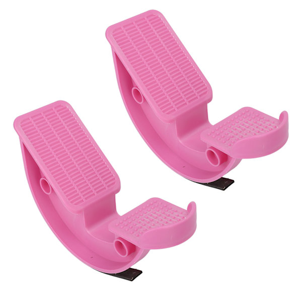 2st Slant Board Kalv Bår Ankel Fot Lutningsbräda för att sträcka täta vader Plantar Fasciitis Rosa