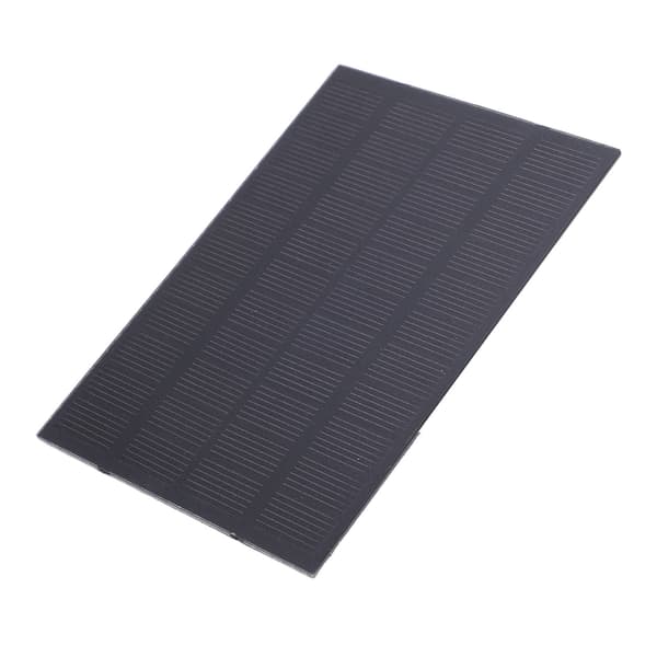 Solcellepanel 1,5W 11V Høy konverteringshastighet Værbestandig Energibesparende Bærbart lett solcellepanel