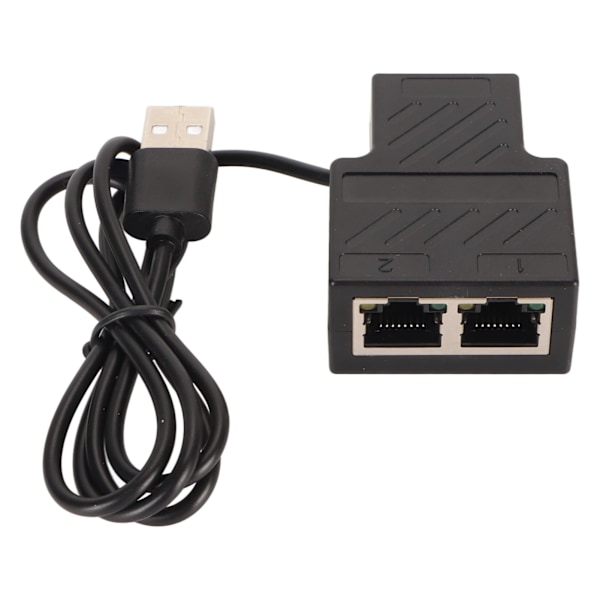 Ethernet-jakaja 100M 1-2 Kultapinnoitettu Pin Shielded Layer Vahva PVC LAN-jakaja ADSL Hub Switch TV Reititin