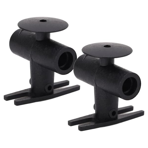 2 STK Rotorhode for K200 RC Helikopter Rotorhode Reservedeler Tilbehør for Erstatning Svart