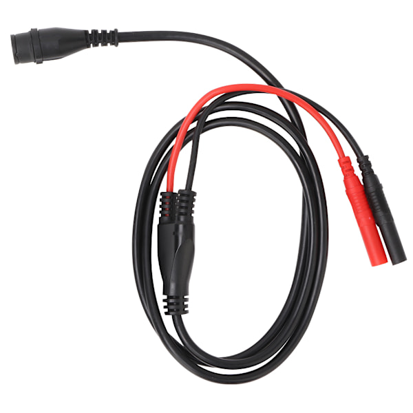 P1206 BNC hankontakt till rak bananplugg koaxialkabel oscilloskop testkabel 100 cm