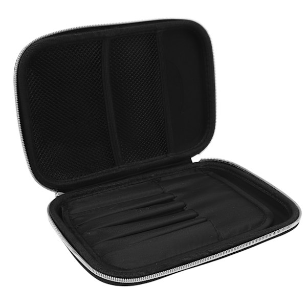 Dart Oppbevaringsveske Hvit Dart Hard Bag PU Vanntett 2 Glidelås Design Lett Dart Organisering Tilbehør for Dart Sportspill