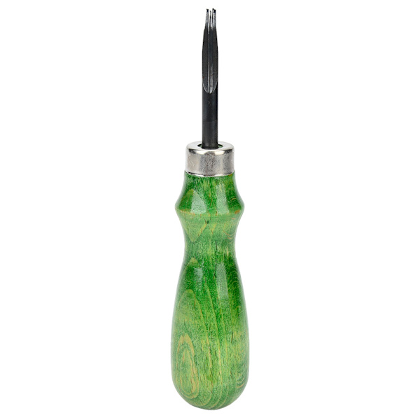 0,6 mm - 1,4 mm Ammattimainen Viistystimu DIY-tarvike Nahkatöiden reunakone (0,8 mm)
