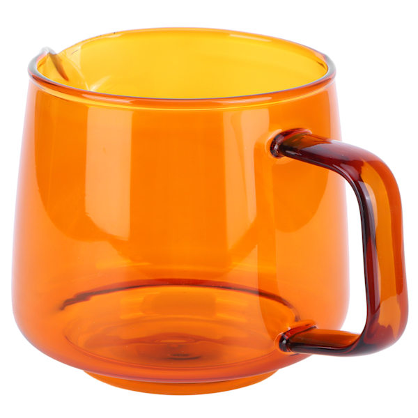 550 ml kopp kaffedeling kopp Borosilikatglasskopp Husholdningsartikler for te Kaffe Vann Amber