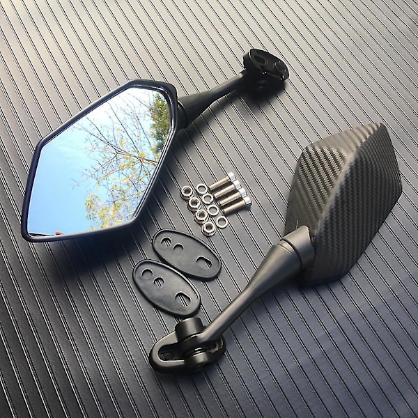 Yamaha Carbon Look Bakspejl til YZF R1 R6 R25 R125 R3 R1S R1M FZ6R