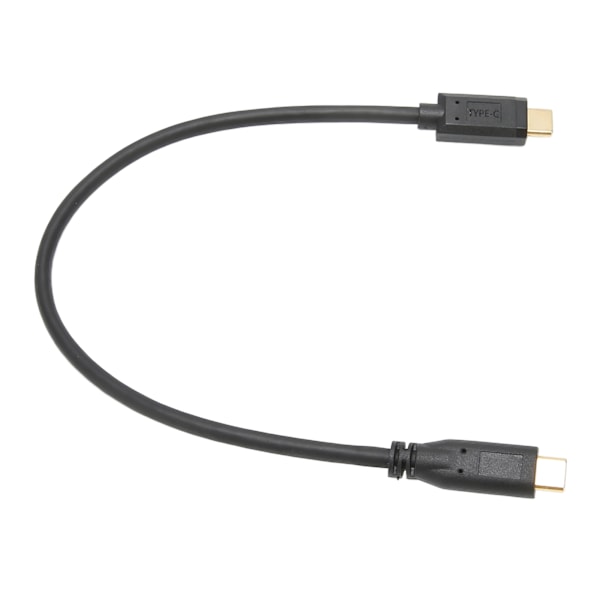 USB 3.1-kabel C til C hann til hunn med låsemutterCa 11,8 tommer lang USB C til USB C-kabel for telefon Laptop laderUSB C hann til USB C hunn