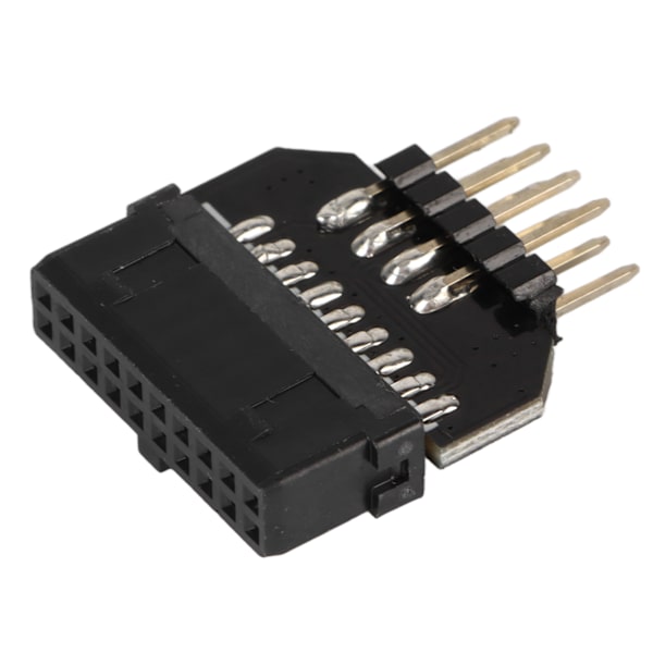 USB Moderkortsdeler Motherboard Usb2.0 9-pins til Usb3.0 19-pins frontpanel Forbindelseshunkontaktkonverteringsadapter
