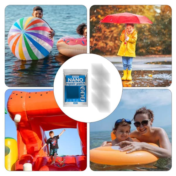30 stk PVC Reparationsbånd Vandtæt Lap & Bånd til Kajak Pool Float Telte