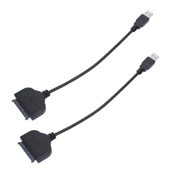 2st Portabel HDD Adapter USB 3.0 till SATA 2.5 Adapterkabel Stöd för Windows XP 32/64 Bit