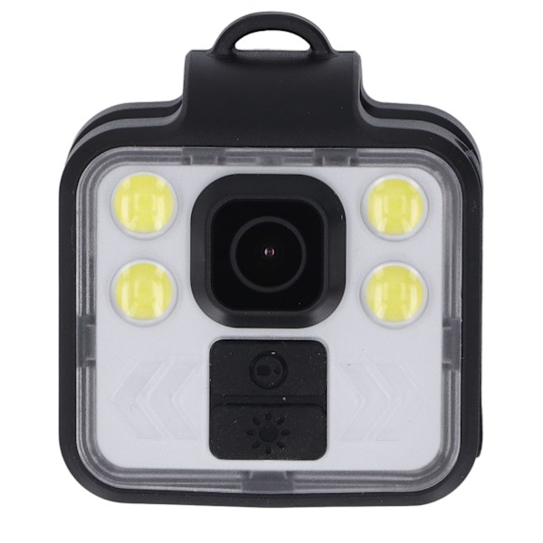Body Camera Video Recorder med LED-ljus Bärbar IP65 vattentät loopinspelning för cykling brottsbekämpning