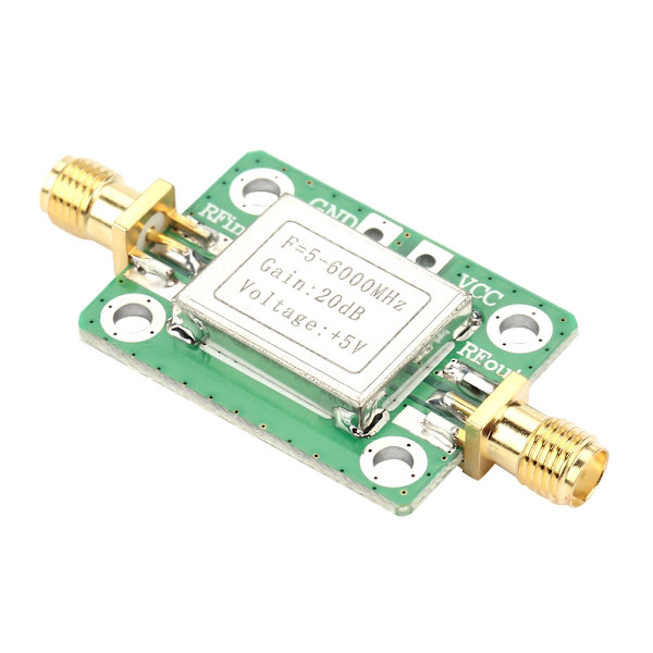 5M~6GHz RF bredbandssignalförstärkare effektförstärkare förstärkning 20dB med skärmande skal