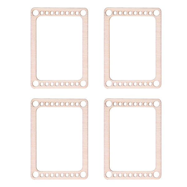 4st vävstolar kit trä mini vävram stickning hängsmycke ram för DIY vävning intresseutveckling