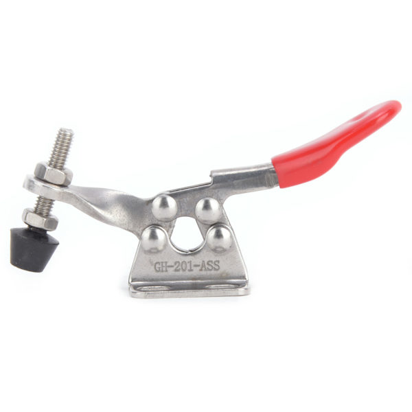 2st Toggle Clamp 304 Rostfritt stål Snabbsvetsfixtur Handverktyg 27KG GH-201-ASS