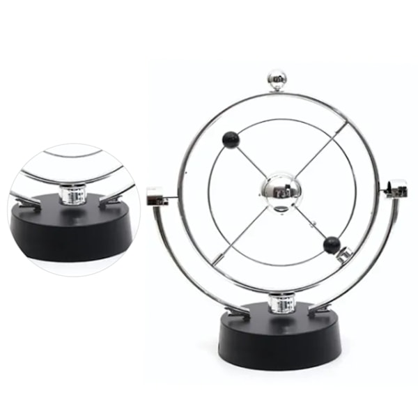 Planet Orbit Perpetual Motion Meter Klassisk magnetisk dekorativ svängbalansboll för skrivbord