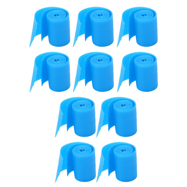 10 st Tourniquet ca 1x18,1 tum Engångs Latexfri Tårtålig Flexibel Gummibandage för Vuxen Barn