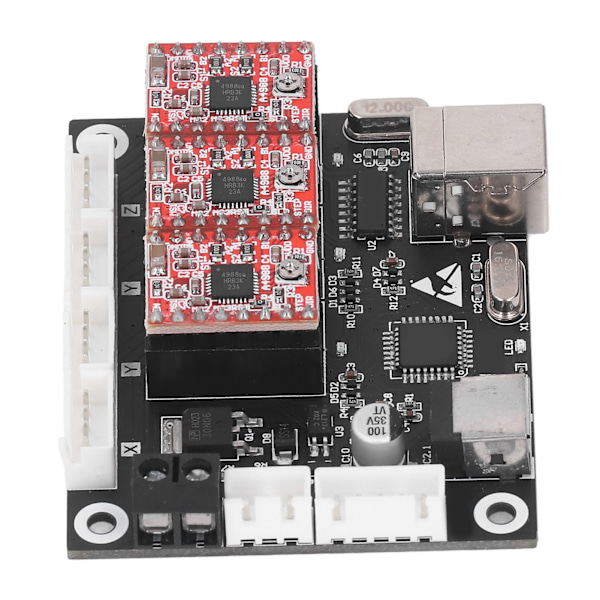 3-akset lasergraveringskontrolkort CNC-graveringsmaskine bundkort med USB-interface