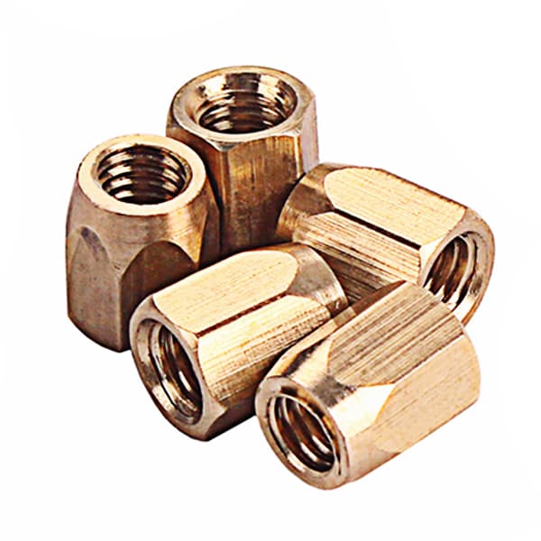 5 stk Messing elektrisk gitar Truss Rod Nut Musikkinstrument Tilbehør Erstatning
