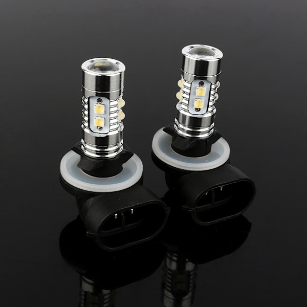 1 PAR TÅGELYGTE H27 881 50W LED-DIMMOLJUS TIL BILPÆRER