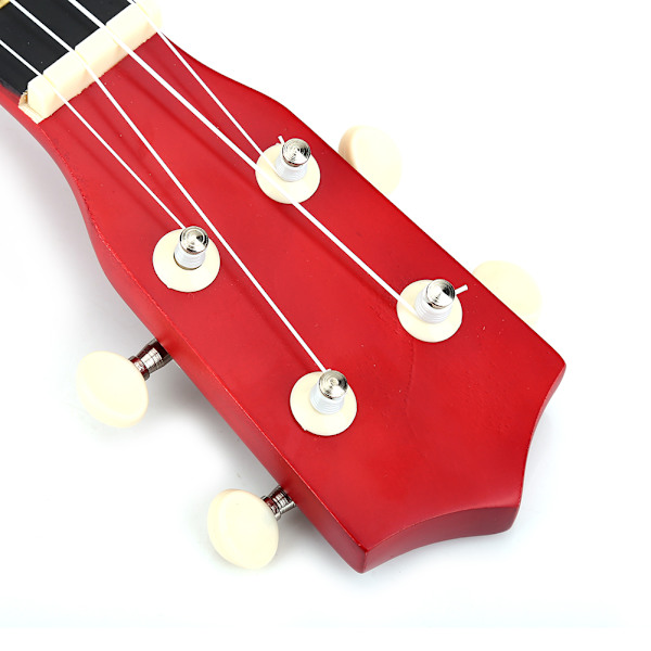 21 tommer moderigtigt Ukulele Musikinstrument Legetøjspresente til begynderstuderende børn (træfarve)