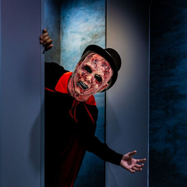 Halloween-kauhuelokuva Luuranko Kasvomaski Pelottava Lateksikasvomaski Pelottava Halloween-asu rekvisiitta Juhlakoriste