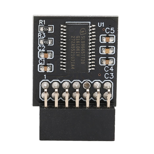 【NX】TPM 2.0 Encryption Security Module 14 Pin LPC Interface Encryption Security Module Kompatibel med MSI 14Pin LPC TPM 2.0